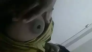 Telugu wife boobs selfie MMS video – Andhra nude show