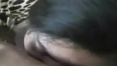 Bit Tits Indian Babe Giving Blow Job