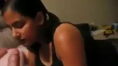 Hot NRI Girl Shanaya Passionately Sucks Lover’s Cock