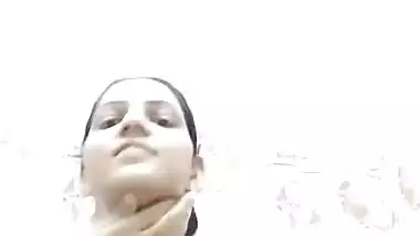 Today Exclusive- Sexy Desi Bhabhi Record Her Nude Video For Lover Part 1