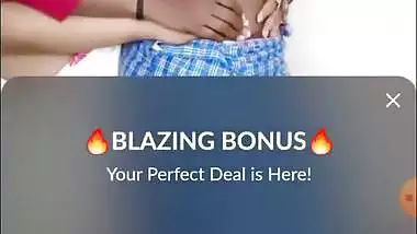 Live desi lesbian porn of two ladies from an adult app