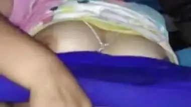 Horny Desi XXX chick showing her naked boobs and fingering pussy on cam