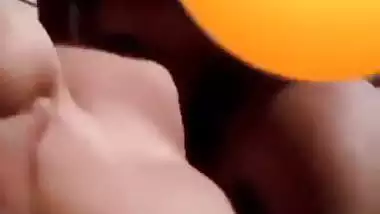 Big boobs wife feeding her husband video making