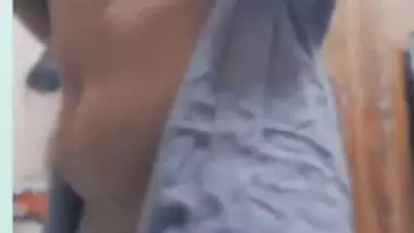 Gorgeous hijab girl stripping shirt viral boobs show