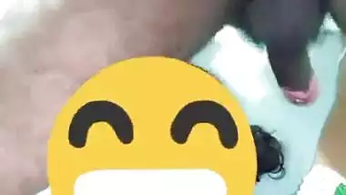 Desi Wife Puja Mouth Fuck Hard by Hubby and Huge Cum Her Boobs