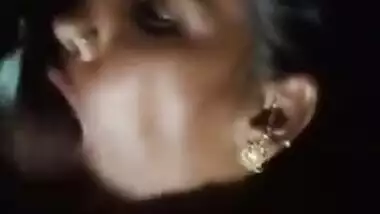 Mature Desi XXX couple takes their home sex video in the garage MMS