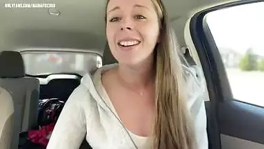 Day in the life of a Camgirl! Testing new toys in the DRIVE THRU + MALL! So Many Orgasms!!