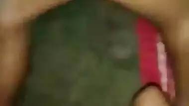 Indian aunt Rathi getting her boobs and pussy exposed and explored
