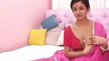Indian shaved pussy exposed on cam during cam sex chat