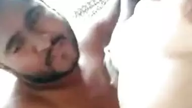 Horny Desi XXX wife gets her sweet boobs licked by her husband MMS