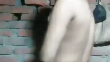 A girl with perfect tits and ass hot & sexy solo homemade body show