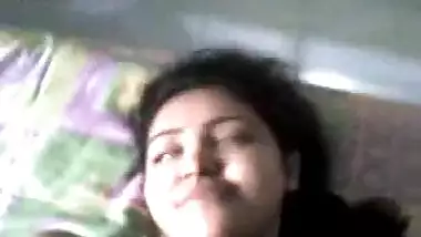 Sexy Telugu Bhabhi Showing Hairy Pussy