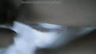 Goan girl masturbating using glass bottle.