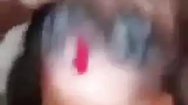 Bengali housewife giving blowjob in toilet