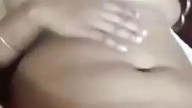 Kinky husband and big boob wife record their village porn