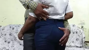 Cheating Indian office girl hard fucking in boss while hubby's away, Desi XXX
