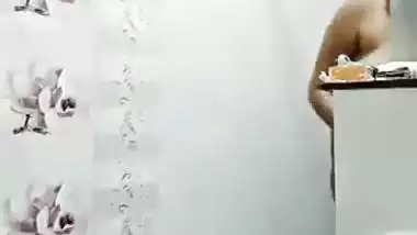 Swathi Naidu after bath
