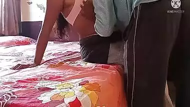 Kaam Wali Aunty Ko Malik Ka Beta Ne Choda With Clear Hindi Audio