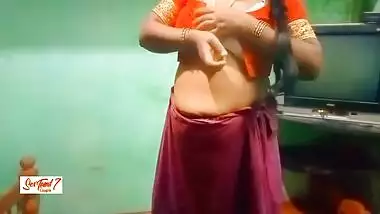 Desi Tamil Teacher Dress Change