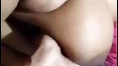 Desi Couples Hard Boobs Pressing