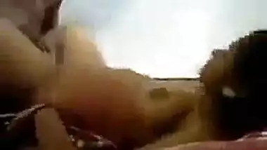 Sexy telugu housewife boobs sucked by friend