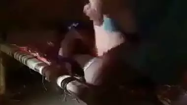 Desi xxx chudai of a dehati couple in a barn