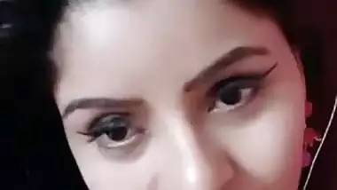 Indian model actress Gehana Vasisth sexy live video