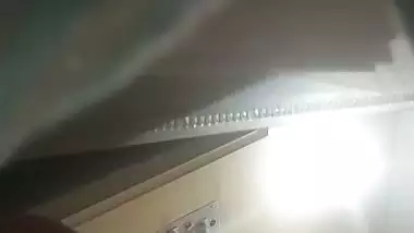 Mom wearing bra after showing her big boobs