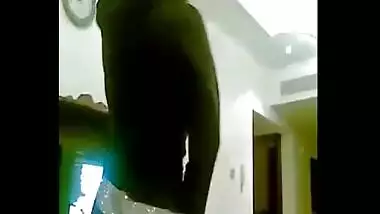 HD pron video of a hot girl stripping and seducing her boyfriend on cam