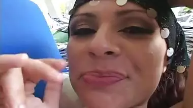 He has good business along with a girl to fuck...