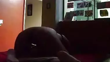 College guy enjoys hardcore sex with his big boobs maid