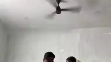 Huge ass Tamil aunty boob press and hot romance