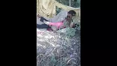 Desi sex video of village prostitute fucking outdoor with client