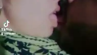 Sexy soft boobs sucking of girlfriend