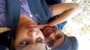 Desi hairy couples fuck in forest self video part 3