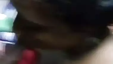 Telugu girl’s desi blowjob to her stepbrother