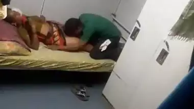 Maid pussy licking by house owner son sex MMS