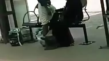 Tamil couple fun outdoor