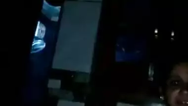 Guy touches Desi chick with feet and makes XXX video of MMS genre