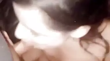 Social Media influencer’s blowjob MMS with her lover