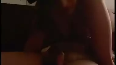 Cuckold husband horny wife fingering and pussy licking