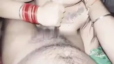 Desi sex video of Rohit fucking his wife and cumming on her