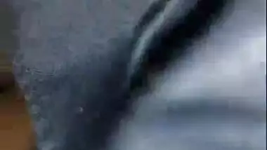 Big boobs Pakistani wife sucking dick of her boss