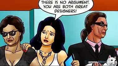 SB – 71 : Famous Indian cartoon pornstar Savita Bhabhi in lesbian act
