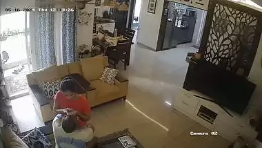 Uncle sucking maid boobs in CCTV free Indian sex