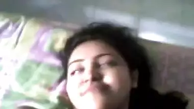 Sexy Telugu Bhabhi Showing Hairy Pussy