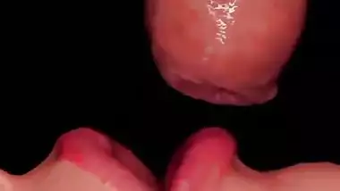 Mindblowing Indian blowjob and cum swallowing