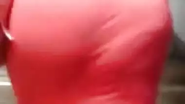 Candid Cute Desi Jiggly Butt - See Thru Dress...