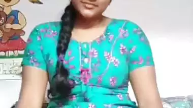 Desi Tamil girl strips and exposes her hairy pussy and ass