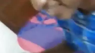 Skinny hairy pussy girlfriend sex with BF